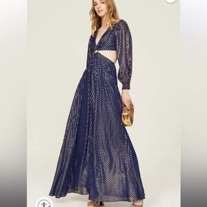 $648 DELFI Collective Cerise Gown